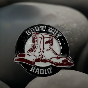 Boot Boy Radio Enamel Pin Badge