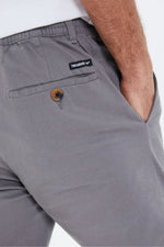 Carica l&#39;immagine nel visualizzatore di Gallery, Threadbare Marley Cotton Twill Chino Trousers With Stretch Grey - Raw Menswear
