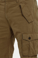 Lade das Bild in den Galerie-Viewer, Threadbare Lugo Cargo Shorts Khaki - Raw Menswear
