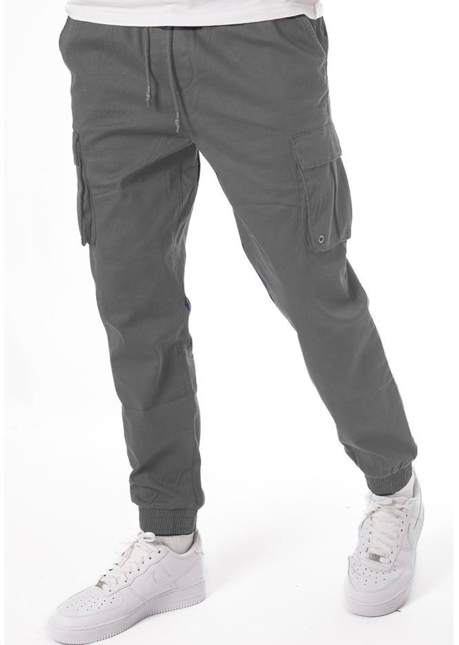 Soul Star Sledgehammer Cargo Trousers Grey - Raw Menswear