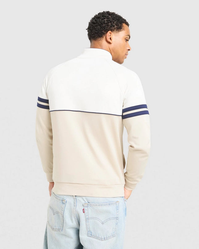 Sergio Tacchini Orion Track Top Gardenia/Sandshell/Maritime Blue