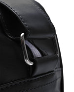 Carica l&#39;immagine nel visualizzatore di Gallery, Lambretta Logo Flight Bag Black / White - Raw Menswear

