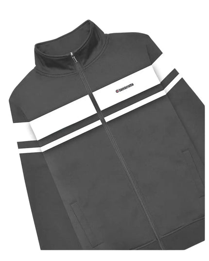 Lambretta Championship Track Top in Iron Grey