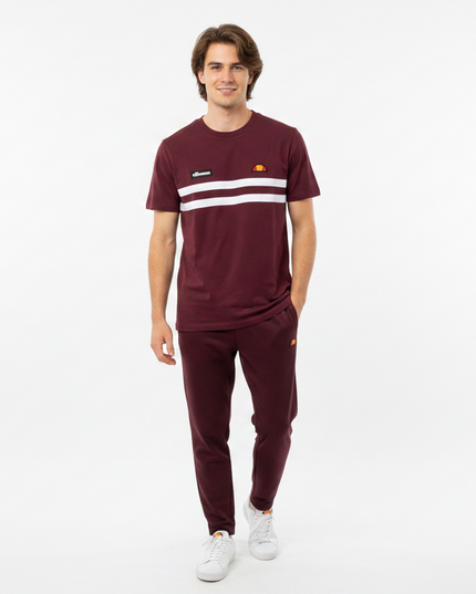 Ellesse Venire Tee in Burgundy