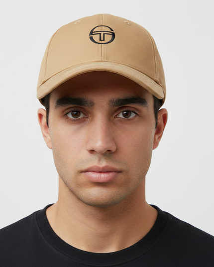 Sergio Tacchini Linus Cap in Peyote Sand