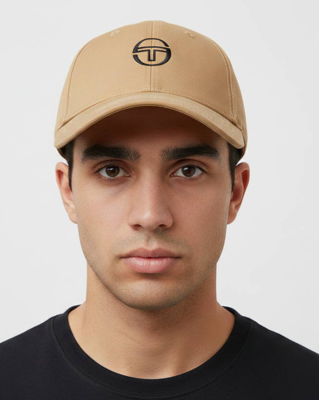Sergio Tacchini Linus Cap in Peyote Sand