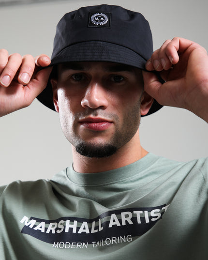 Marshall Artist Ripstop Bucket Hat Black