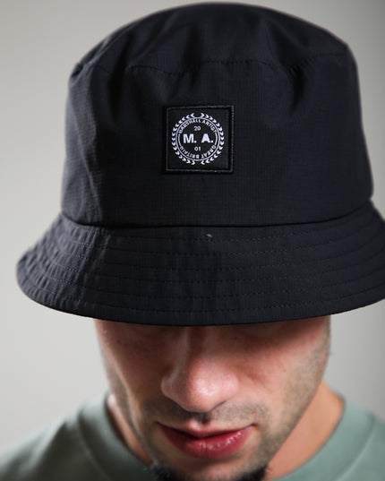 Marshall Artist Ripstop Bucket Hat Black