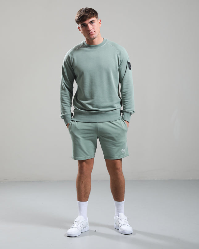 Marshall Artist Siren Crewneck Sweater Sage Green