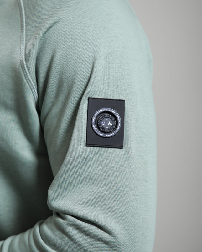 Marshall Artist Siren Crewneck Sweater Sage Green