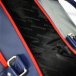 Load image into Gallery viewer, Lambretta Retro Sports Bag Small Navy/White - Raw Menswear
