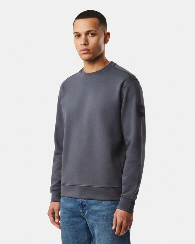 Weekend Offender Thunder Sweater in Ash Grey