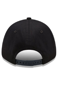 New Era NY Foil Logo 9Forty Curved Peak Baseball Cap Dark Navy/Gold - Raw Menswear