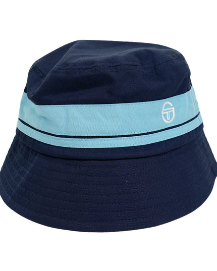Sergio Tacchini Newsford Bucket Hat Maritime Blue/Baltic Sea