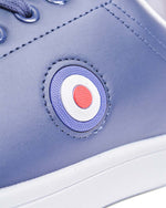 Load image into Gallery viewer, Lambretta Pinball Navy Target Trainers - Raw Menswear
