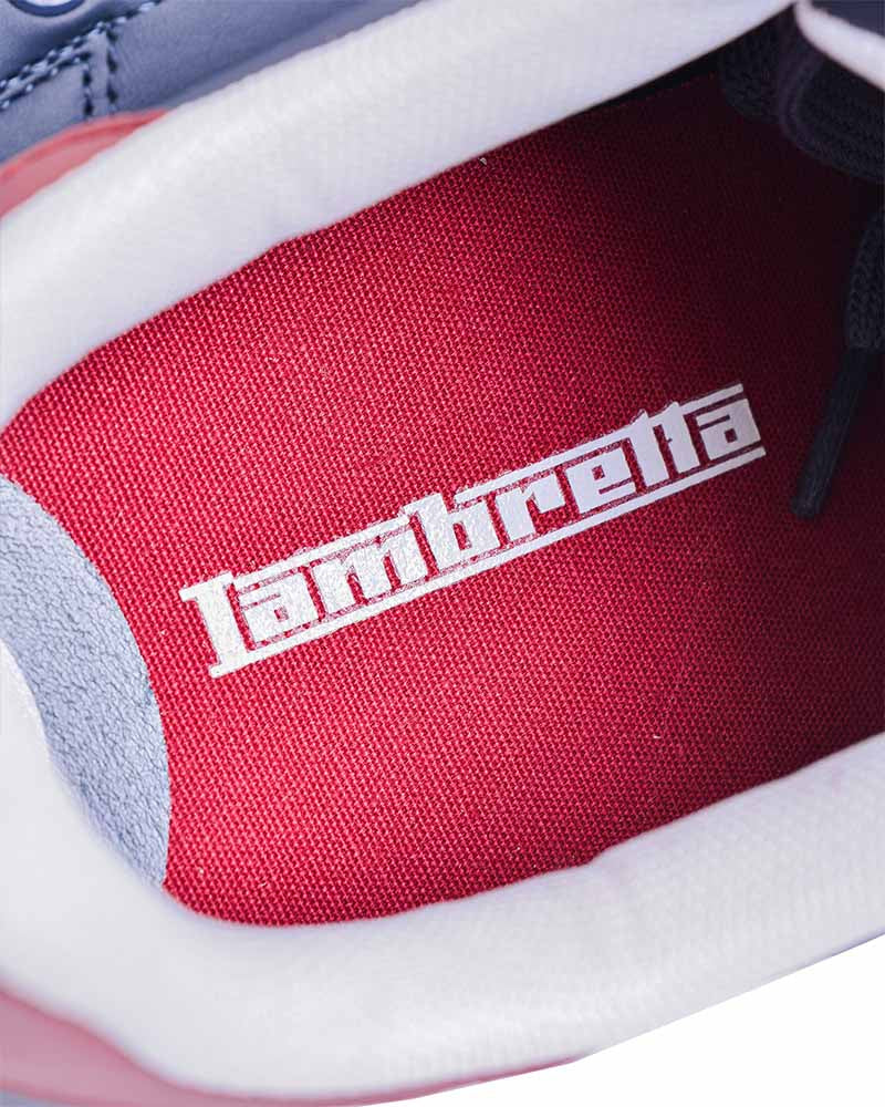 Lambretta Pinball Navy Target Trainers - Raw Menswear
