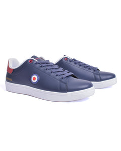 Lambretta Pinball Navy Target Trainers - Raw Menswear