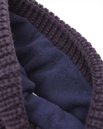 Charger l&#39;image dans la galerie, Lambretta Fleece Lined Beanie Hat Navy - Raw Menswear
