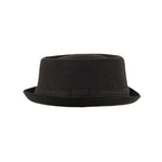 Charger l&#39;image dans la galerie, Doyle Felt Pork Pie Hat Black - Raw Menswear
