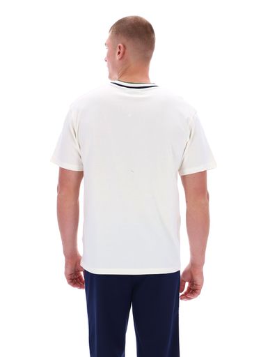 Sergio Tacchini Gobarto Tee Gardenia - 301 Raw Menswear