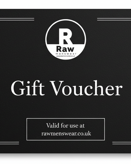 Raw Menswear Gift Voucher