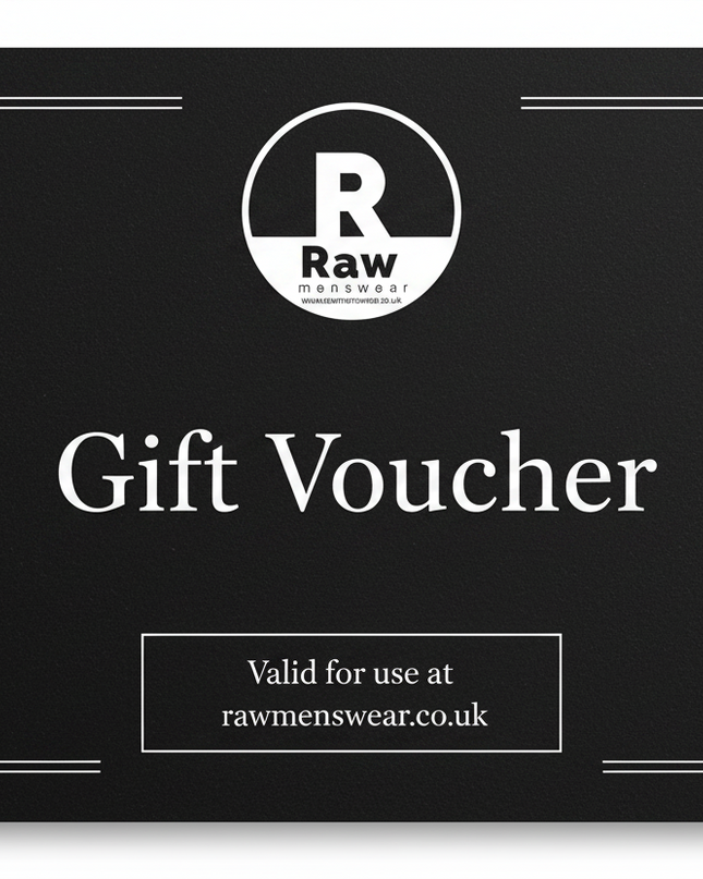 Raw Menswear Gift Voucher