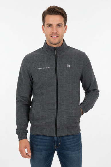 Sergio Tacchini Deluca Jacket in Charcoal/Black - 418