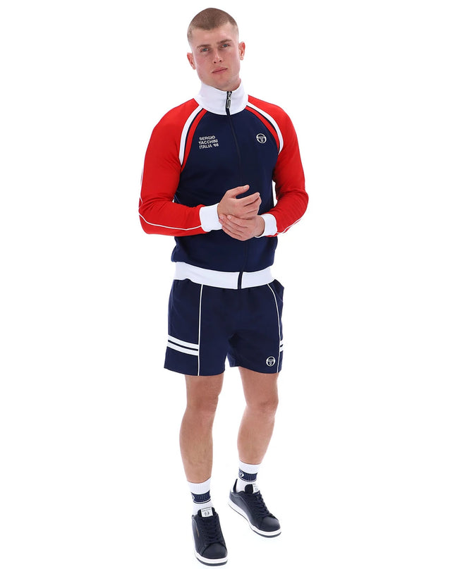 Sergio Tacchini Ghibli Davis Track Top Navy/Red/White