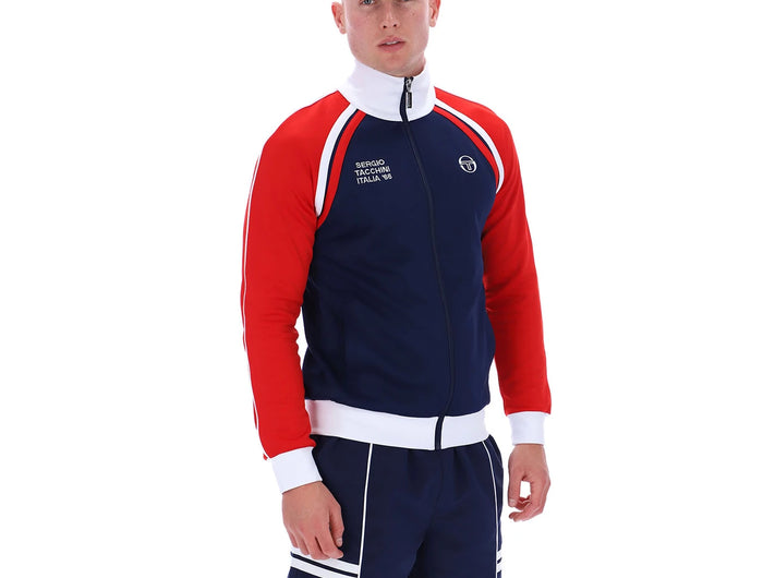 Sergio Tacchini Ghibli Davis Track Top Navy/Red/White