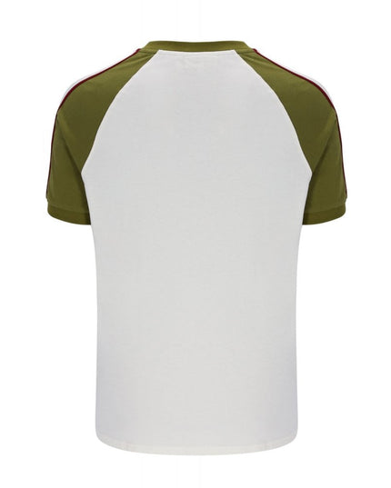 Sergio Tacchini Hadow Ringer Tee Gardenia/Avocado