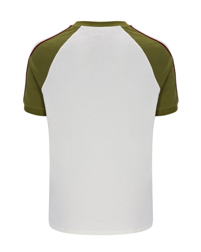 Sergio Tacchini Hadow Ringer Tee Gardenia/Avocado