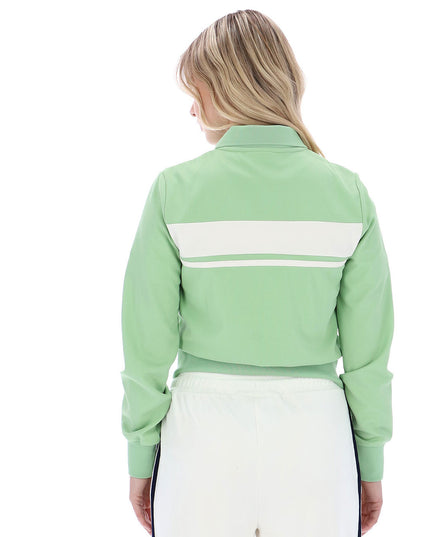 Sergio Tacchini Womens Miss Masters Track Top in Quiet Green