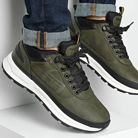 Sergio Tacchini Cortina Casual Boot in Khaki