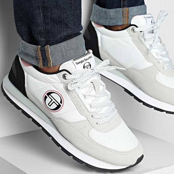 Sergio Tacchini Venezia Trainers White/Rose - 1449 Raw Menswear