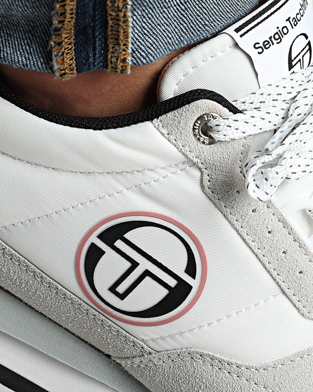 Sergio Tacchini Venezia Trainers White/Rose - 1449 Raw Menswear