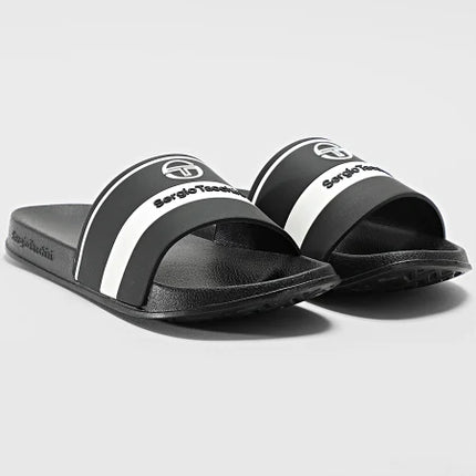Sergio Tacchini Caspio Sliders Black/White