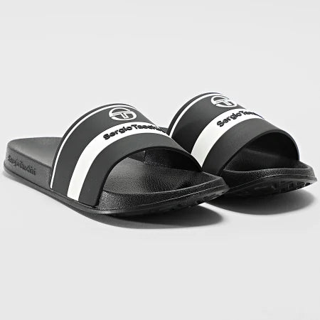 Sergio Tacchini Caspio Sliders Black/White