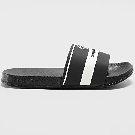 Sergio Tacchini Caspio Sliders Black/White