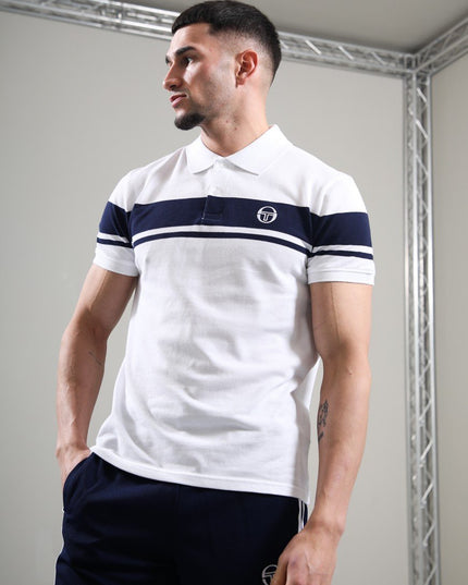 Sergio Tacchini Young Line Polo in White