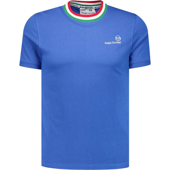 Sergio Tacchini Rainer FC Tee Blue