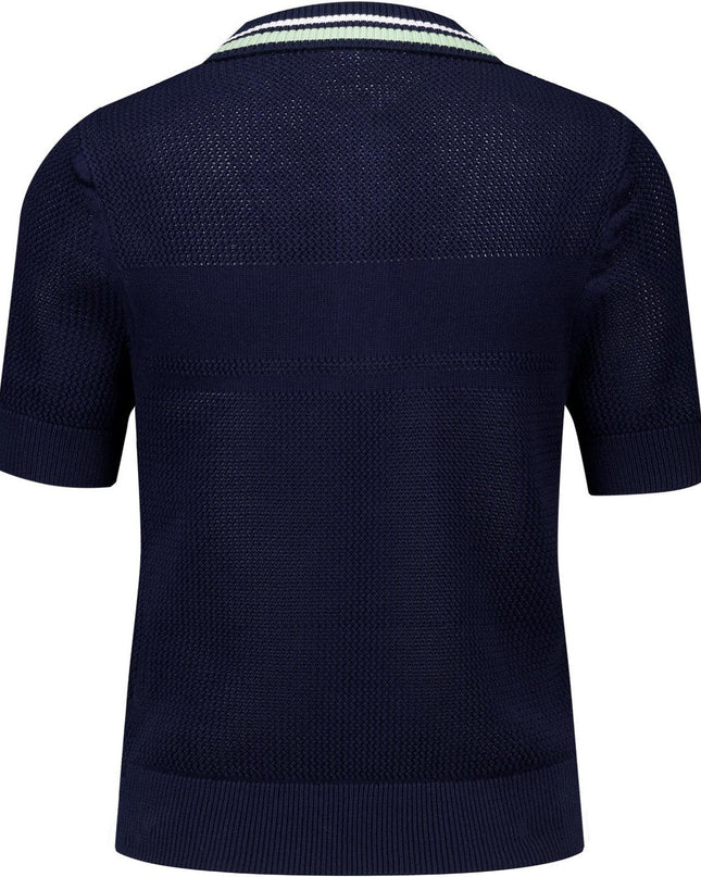 Women's ST Sienna Knit Polo Maritime Blue - 023