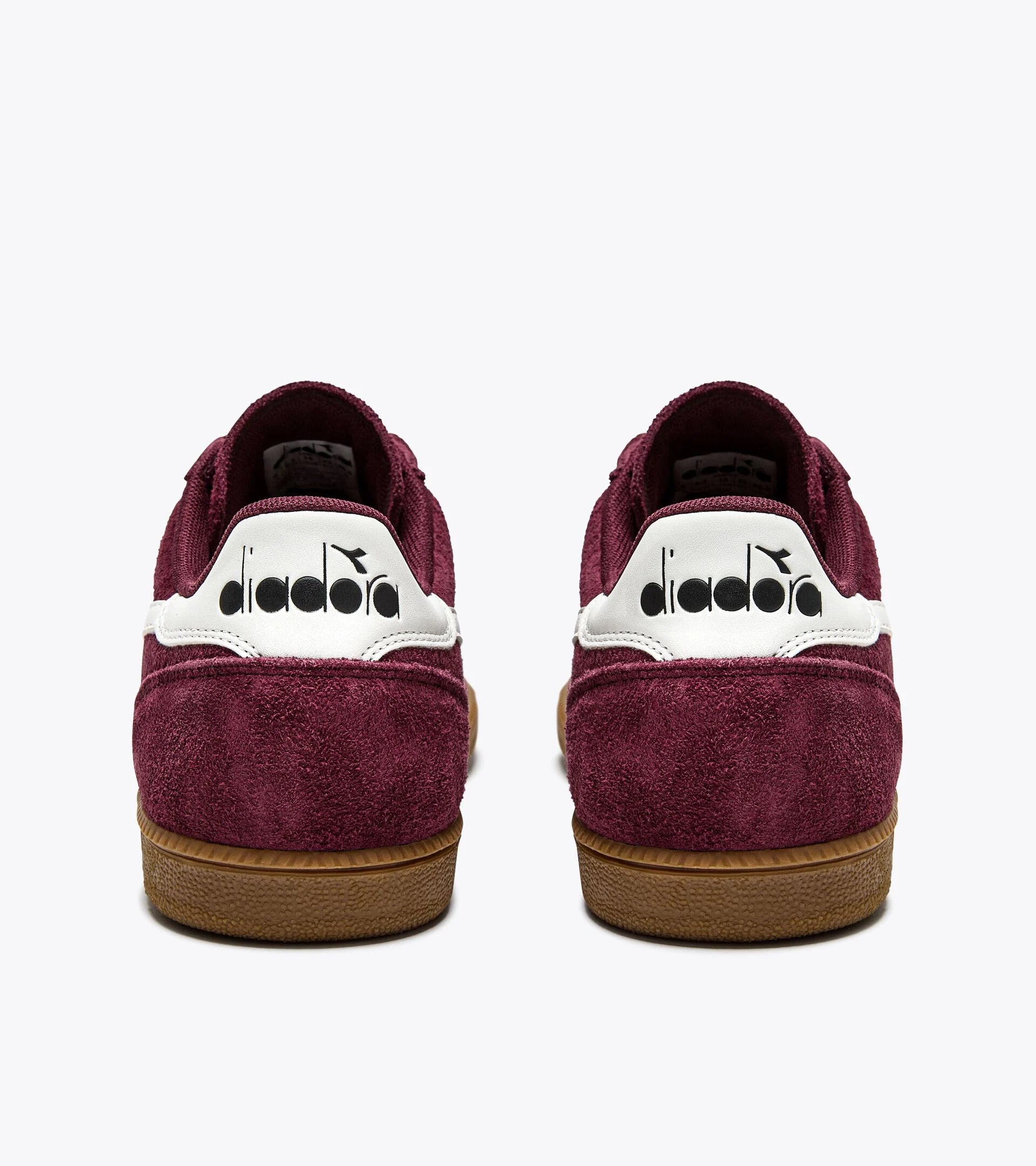 Diadora TOKYO Suede Trainers Burgundy - Raw Menswear