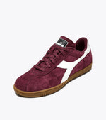 Load image into Gallery viewer, Diadora TOKYO Suede Trainers Burgundy - Raw Menswear
