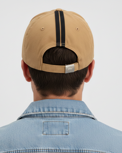 Sergio Tacchini Linus Cap in Peyote Sand
