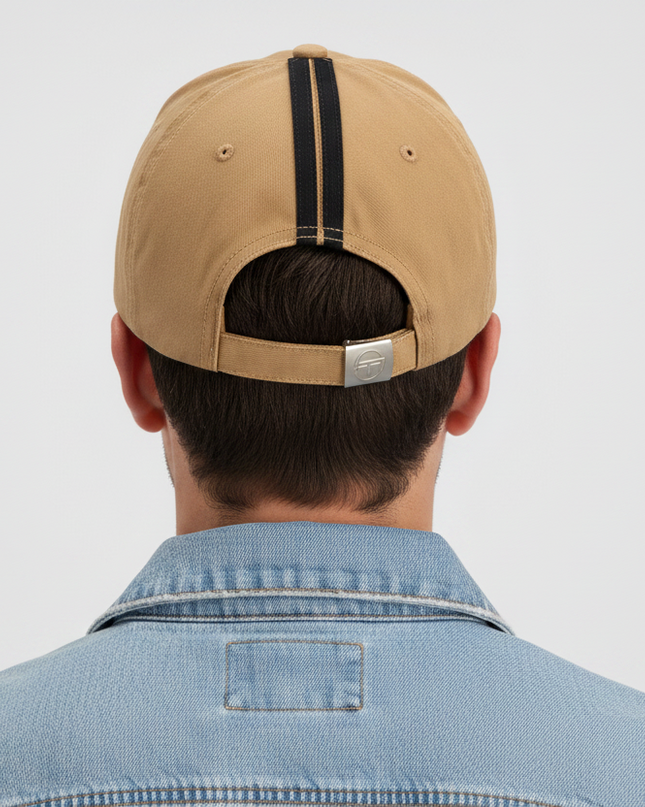 Sergio Tacchini Linus Cap in Peyote Sand