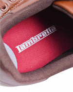 Load image into Gallery viewer, Lambretta Pinball Tan Target Trainers - Raw Menswear
