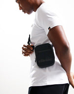 Load image into Gallery viewer, Ellesse Templeton Small Bag Black Mono - Raw Menswear
