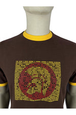 Load image into Gallery viewer, TROJAN Artist logo tee TC/1039 Chocolate - Raw Menswear
