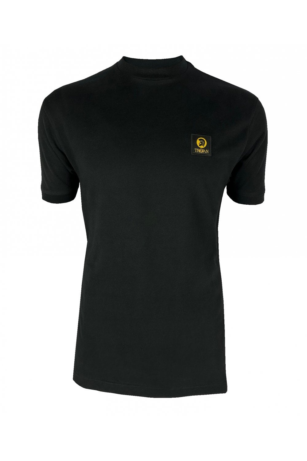 Trojan Plain badged Tee TR/8941 Black - 348