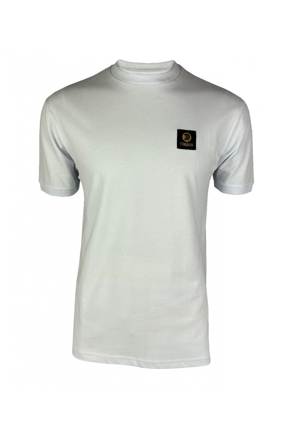 Trojan Plain badged Tee TR/8941 White - Raw Menswear